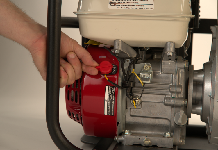 Turning engine switch on